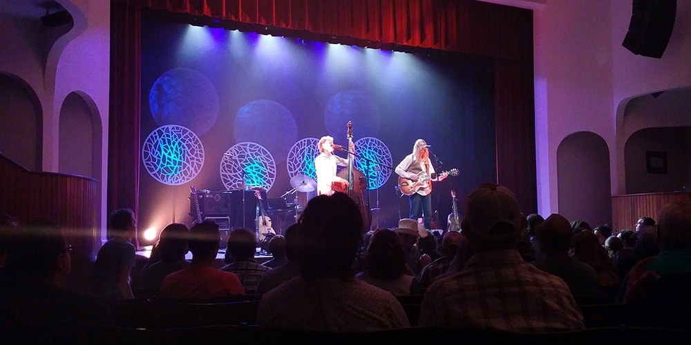 The Wood Brothers at Stuart's Opera House on September 28th, 2015